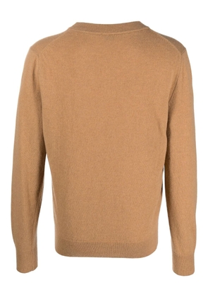 Filippa K ribbed-knit crew neck sweater - Brown