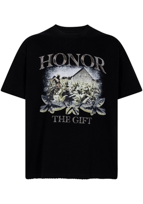 Honor The Gift D-Holiday Tobacco Field short-sleeve T-shirt - Black