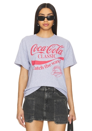 Junk Food Catch The Wave Tee in Grey. Size M, S, XL, XS, XXL.