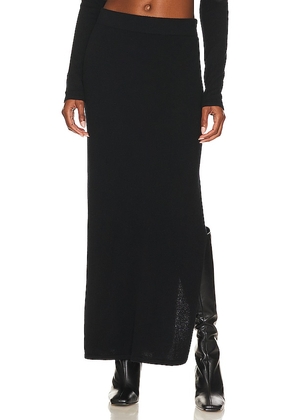 Splendid Johari Sweater Skirt in Black. Size XS.