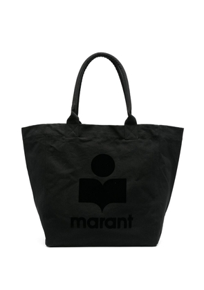 ISABEL MARANT Yenky logo-print tote bag - Black
