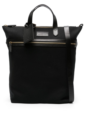 Polo Ralph Lauren logo-patch tote bag - Black