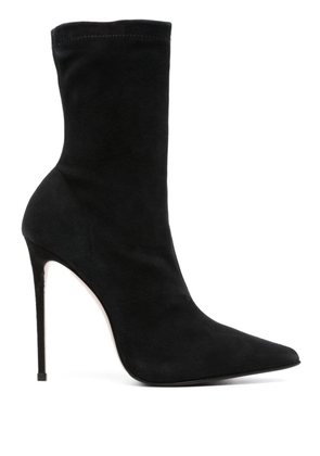 Le Silla Eva 115mm pointed-toe boots - Black
