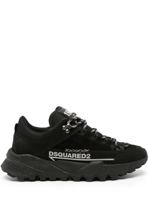 Dsquared2 Free panelled suede sneakers - Black