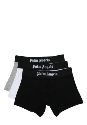 Palm Angels logo-waistband boxers (pack of 3) - Black
