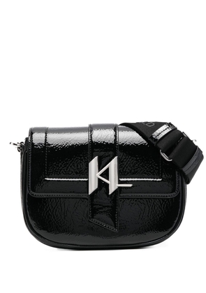 Karl Lagerfeld K/Saddle crossbody bag - Black