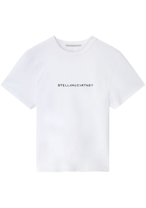 Stella McCartney Stella Iconics logo-print T-shirt - Neutrals