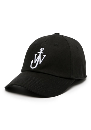 JW Anderson embroidered-logo baseball cap - Black