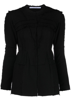Talia Byre single-breasted virgin wool jacket - Black