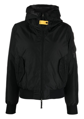 Parajumpers Gobi Core logo-patch hooded jacket - Black