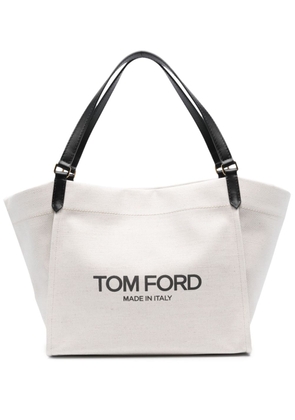 TOM FORD medium Amalfi tote bag - Neutrals