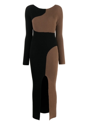 Mara Hoffman Aura colour-block maxi dress - Black