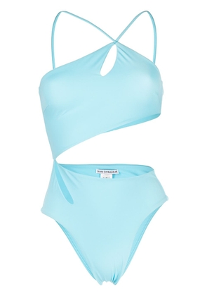 Sian Swimwear cut out detail one-piece - Blue