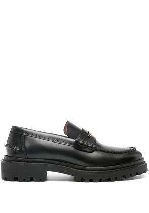 ISABEL MARANT Frezza chunky leather loafers - Black