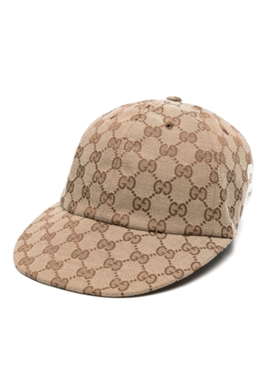 Gucci GG Supreme-canvas baseball cap - Neutrals