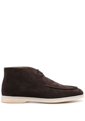 Scarosso Artura suede ankle boots - Brown