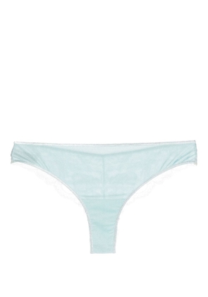 Marlies Dekkers Mariposa Butterfly floral-lace thong - Blue