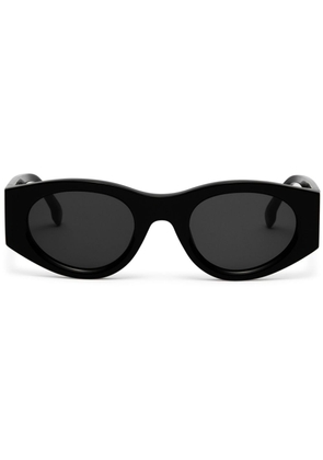 Marcelo Burlon County of Milan Eyewear Pasithea oval-frame sunglasses - Black
