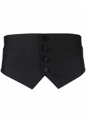 Dsquared2 button-down waistcoat - Black