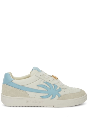 Palm Angels Palm Beach University leather sneakers - White