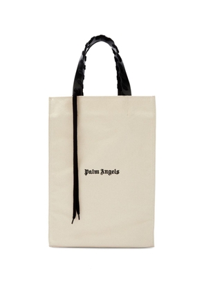 Palm Angels logo-print tote bag - Neutrals
