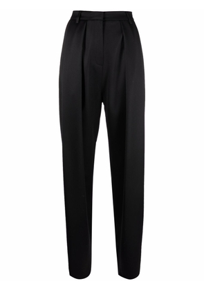 Magda Butrym high-waisted oversize tapered trousers - Black