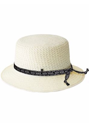 Maison Michel Axel sun hat - White