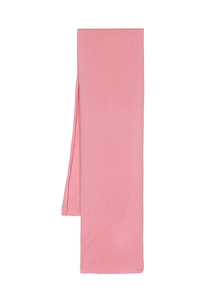Pringle of Scotland fine-knit cashmere scarf - Pink
