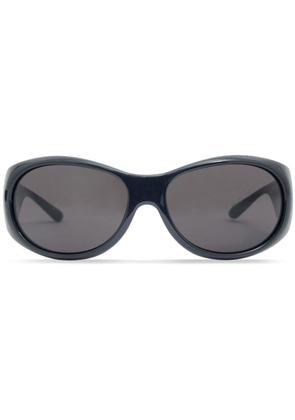 Courrèges Hybrid 01 acetate sunglasses - Black