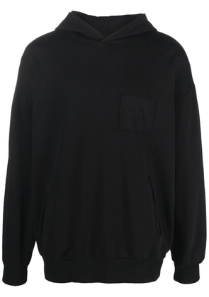 Philippe Model Paris embroidered-logo hoodie - Black