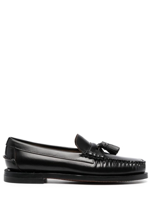 Sebago tassels leather loafers - Black