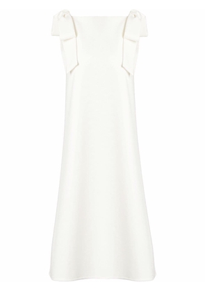 Carolina Herrera tie-strap shift dress - White