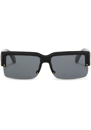 Palm Angels Eyewear Drain rectangle-frame sunglasses - Black