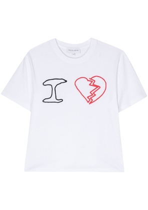 Maison Labiche I Love Popincourt T-shirt - White