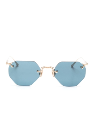 Matsuda M3104-C geometric-frame sunglasses - Gold