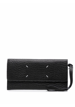 Maison Margiela four-stitch wrist-strap wallet - Black