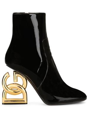 Dolce & Gabbana DG-heel boots - Black