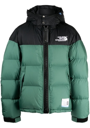Maison MIHARA YASUHIRO Super Big quilted hooded jacket - Green