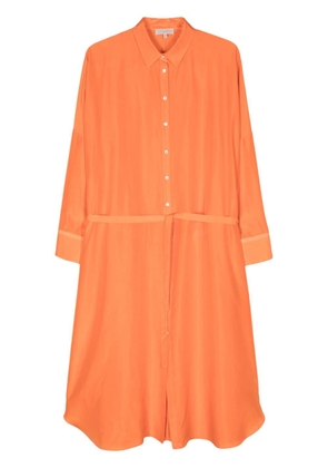 Antonelli Leopardi shirt dress - Orange