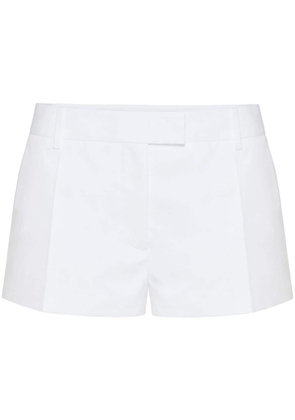 Valentino Garavani tailored cotton shorts - White