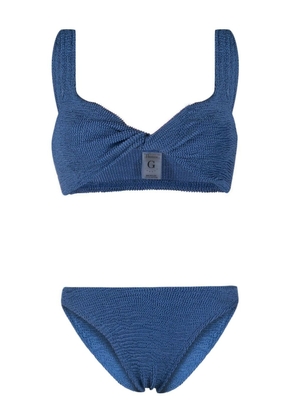Hunza G Juno crinkle bikini - Blue