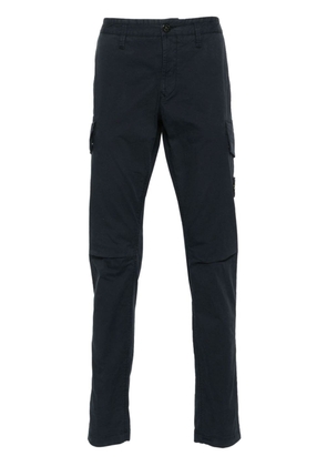 Stone Island Compass-badge tapered trousers - Blue
