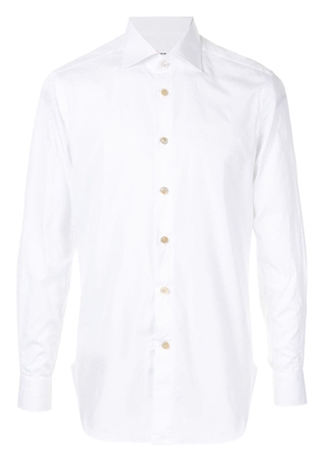 Kiton poplin shirt - White