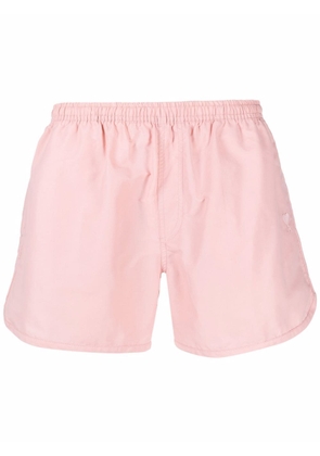 AMI Paris Ami De Cœur swim shorts - Pink