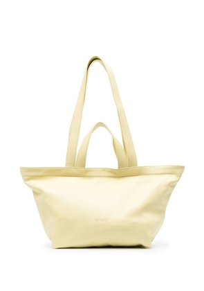 Marsèll logo-embossed zipped tote bag - Yellow