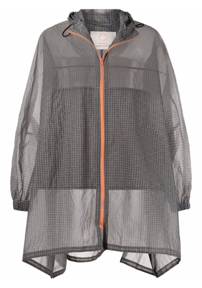 Mackintosh Mistbreaker zip-front rain coat - Black