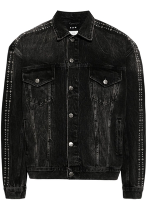 Ksubi Oh G studded denim jacket - Black