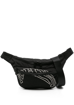 Y-3 logo-embroidered belt bag - Black