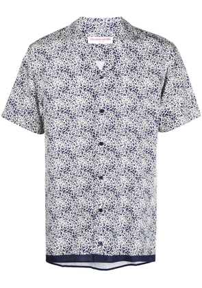 Orlebar Brown Travis floral-print shirt - Blue