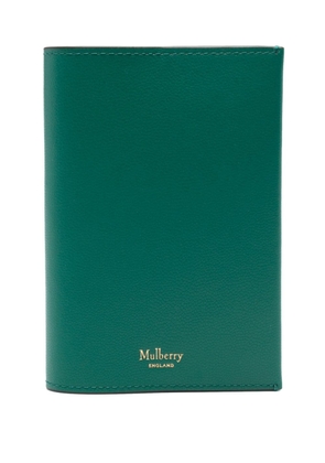Mulberry leather passport case - Green